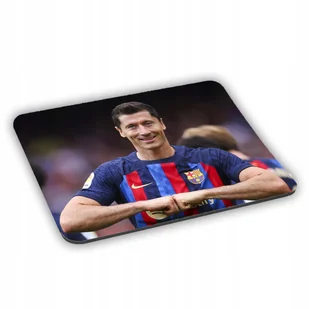 PODKŁADKA POD MYSZ Robert Lewandowski Fc Barcelona - Podkładki pod mysz - miniaturka - grafika 1