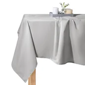 Obrusy i serwetki - Szary Obrus Ogrodowy Wodoodporny 140x280 GAIA - miniaturka - grafika 1