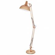 Lampy stojące - Eglo BORGILLIO 94705 Lampa podłogowa miedziana - miniaturka - grafika 1