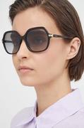 Okulary przeciwsłoneczne - VOGUE okulary przeciwsłoneczne damskie kolor czarny 0VO5561S - Vogue - miniaturka - grafika 1