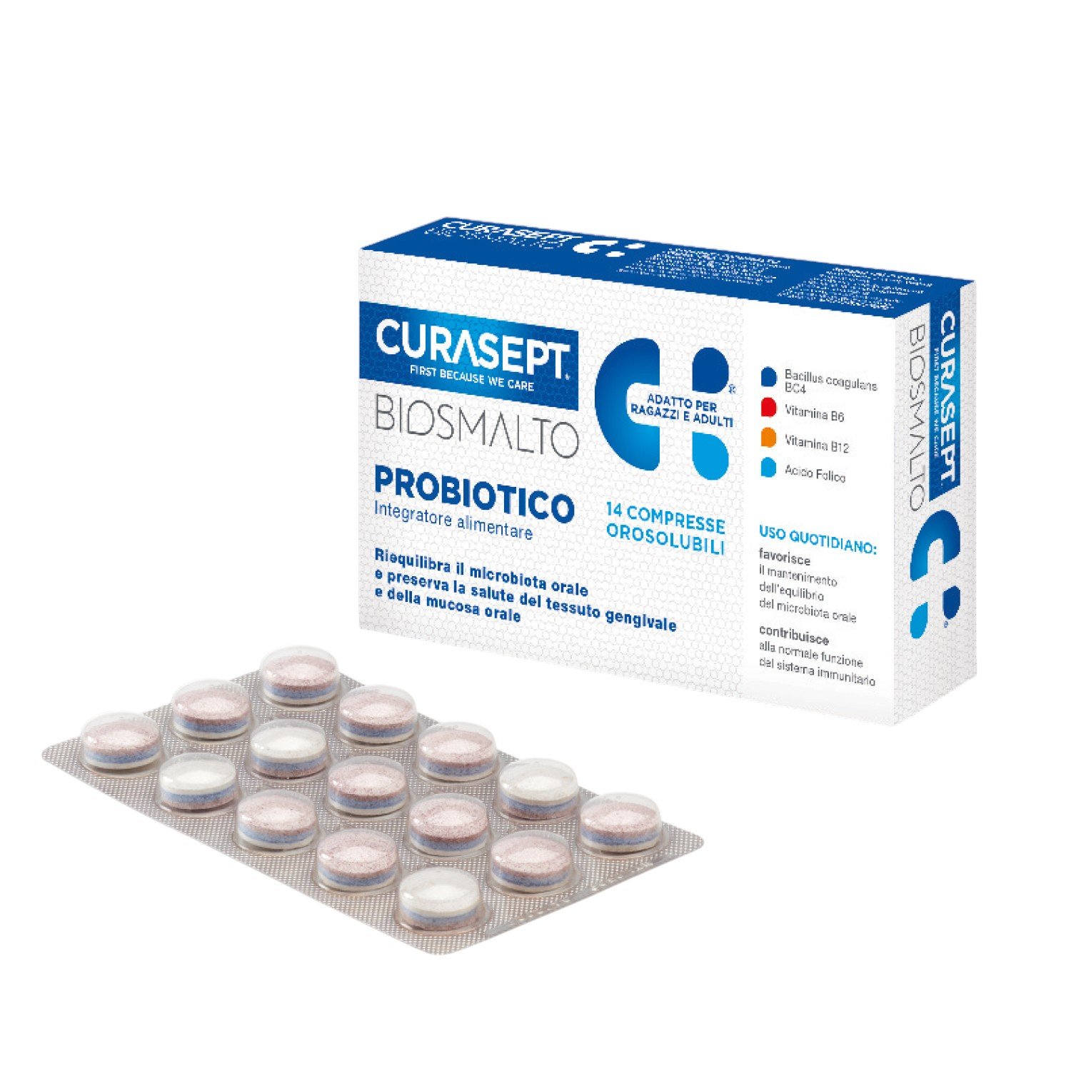 Curasept Biosmalto Probiotyk Tabletki