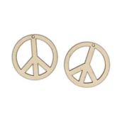 Dekoratorstwo - EKO-DECO, kolczyki, pacyfki - miniaturka - grafika 1