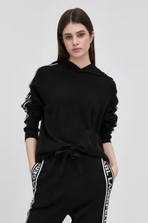Swetry damskie - Karl Lagerfeld Lagerfeld Lagerfeld sweter kaszmirowy damska kolor czarny - grafika 1
