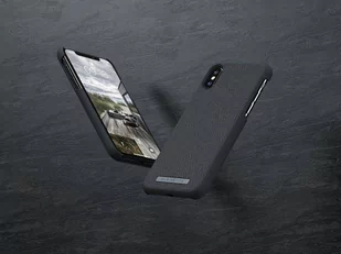 Nordic Elements Original Idun - Materiałowe etui iPhone Xs Max (Dark Grey) - Etui i futerały do telefonów - miniaturka - grafika 2