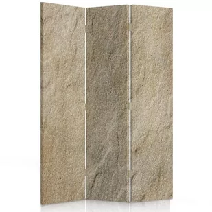 Parawan pokojowy FEEBY, Imitacja tynku, Obrotowy 110x170cm 3-częściowy - Parawany - miniaturka - grafika 1
