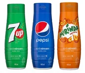 Syropy i koncentraty owocowe - Syrop do Sodastream Pepsi, Mirinda, 7UP 0 - miniaturka - grafika 1