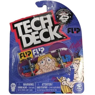 Tech Deck deskorolka fingerboard Flip Tom Penny + naklejki - Samochody i pojazdy dla dzieci - miniaturka - grafika 1