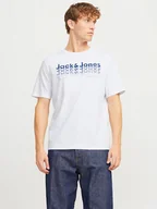 Koszulki męskie - Jack & Jones Koszulka w kolorze białym - miniaturka - grafika 1