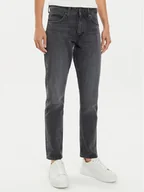 Spodnie damskie - Lee Jeansy Rider 112341336 Czarny Slim Fit - miniaturka - grafika 1