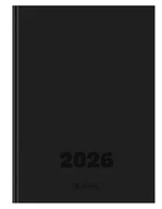 Kalendarze - Kalendarz 2026 A4 dzienny Szefa Dtp czarny Herlitz - kalendarz - miniaturka - grafika 1