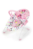 Leżaczki i huśtawki - DISNEY BABY Leżaczek z wibracją Myszka Minnie Spotty Dotty 0m+ do 9kg - miniaturka - grafika 1