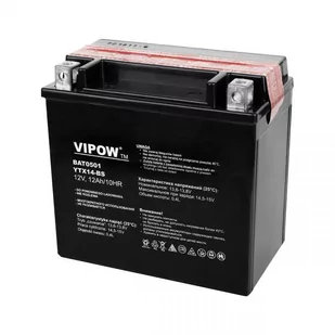 Vipow Akumulator typu MC do motocykli 12V 12Ah BAT0501 - Baterie do zasilaczy awaryjnych UPS - miniaturka - grafika 1
