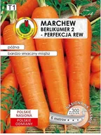 Nasiona i cebule - Marchew na taśmie Berlikumer 2 Perfekcja taśma 6 m PNOS Ożarów - miniaturka - grafika 1
