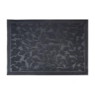 Wycieraczki - Wycieraczka zewnętrzna Vadim 60 x 40 cm gumowa czarna Inspire - miniaturka - grafika 1