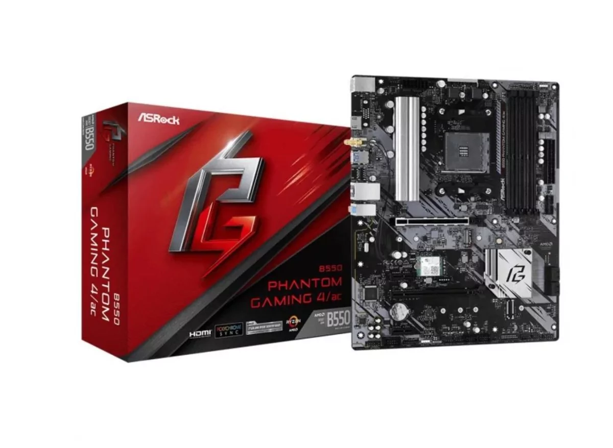 ASRock B550 PHANTOM GAMING 4