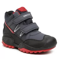 Buty dla chłopców - Śniegowce Geox Jr New Savage B Abx J261WA 0CEFU C0735 S Navy/Red - miniaturka - grafika 1