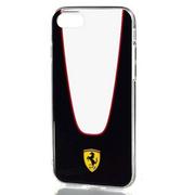 Etui i futerały do telefonów - Ferrari Hardcase FEAPHCP7BK iPhone 7/8 SE2020 / transparent/black - miniaturka - grafika 1