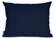 Poszewki na poduszki - Poszewka 50x80 bawełniana Semplice granatowa - miniaturka - grafika 1