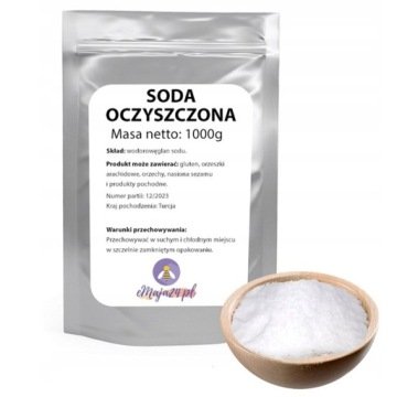 Soda Oczyszczona Spożywcza Wodorowęglan Sodu eMAJA24 1kg