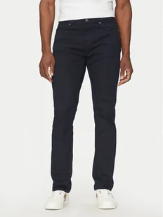 Guess Spodnie materiałowe M5RAS2WGXW1 Granatowy Regular Fit - Spodnie sportowe damskie - miniaturka - grafika 1