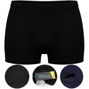 Bokserki Ercole Całoroczna czarny rozmiar S + PORADNIK ZDROWEGO ŻYCIA ERCOLE - Majtki męskie - miniaturka - grafika 1