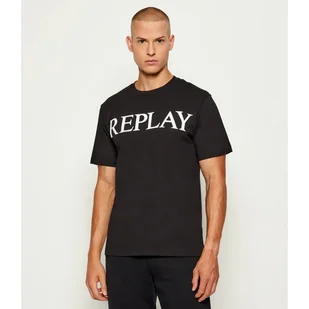 Replay T-shirt Regular Fit - Koszulki męskie - miniaturka - grafika 1