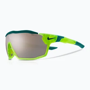 Okulary przeciwsłoneczne Nike Show X Rush matte volt/chrome mirror - Okulary przeciwsłoneczne - miniaturka - grafika 1