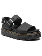 Sandały damskie - Dr. Martens Sandały Voss 24233001 Czarny - miniaturka - grafika 1