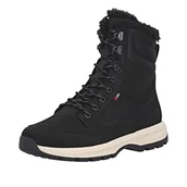 Półbuty męskie - Rieker Męskie buty sznurowane U1672, czarne, 42 EU, czarny, 42 EU - miniaturka - grafika 1