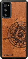 Etui i futerały do telefonów - BeWood Drewniane Etui Samsung Galaxy S20 FE TRAVELER MERBAU - miniaturka - grafika 1