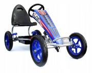 Jeździki dla dzieci - Gokart Na Pedały Full Ahead AIR Niebieski - miniaturka - grafika 1