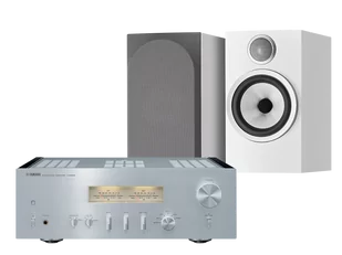 Yamaha A-S1200 (srebrny) + 706 S3 (biały) - Zestawy stereo - miniaturka - grafika 1