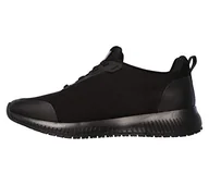 Sneakersy damskie - Skechers Damskie sneakersy Squad Sr, Black Flat Knit, 39.5 EU - miniaturka - grafika 1