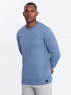 Melanżowa bluza dresowa męska indygo V4 OM-SSNZ-0163 XXL - Bluzy męskie - miniaturka - grafika 1
