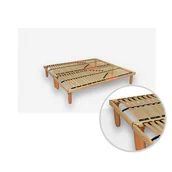 Stelaże pod materac - MATERASSO S DOUBLE T5 80x200 - miniaturka - grafika 1