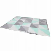 Maty edukacyjne - 2 x Duża Mata Edukacyjna PIANKOWA PUZZLE dla Dzieci - miniaturka - grafika 1