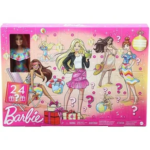 Mattel Lalka Barbie Kalendarz adwentowy Styl i szyk GXP-783784 - Ozdoby bożonarodzeniowe - miniaturka - grafika 1