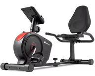 Rowery treningowe - Rower leżący z sensorami pulsu poziomy stacjonarny - miniaturka - grafika 1