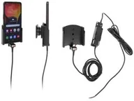 Uchwyty samochodowe do telefonów - Uchwyt aktywny do instalacji na stałe z magnetyczną końcówką USB do Samsung Galaxy Xcover Pro - miniaturka - grafika 1