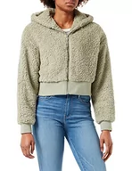 Kurtki damskie - Urban Classics Damska kurtka damska typu Sherpa, oversize, kurtka, softsalvia, 4XL - miniaturka - grafika 1