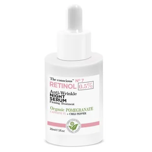 THE CONSCIOUS Retinol Night Serum Serum Do Twarzy 30ml - Serum do twarzy THE CONSCIOUS Retinol Night Serum Serum Do Twarzy 30ml - Serum do twarzy - miniaturka - grafika 1