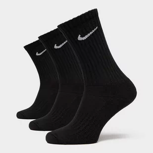 NIKE SKARPETY 3PPK VALUE COTTON CREW CZARNY SX4508-001 - Nike - Skarpetki damskie - miniaturka - grafika 1