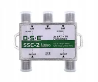 Inne akcesoria audio-wideo - SUMATOR TV-SAT SSC-2 2x SAT+TV NAZIEMNA COMBINER - miniaturka - grafika 1