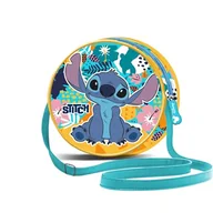Torebki damskie - Disney Okrągła torba crossbody, unisex, turkusowa, Lilo i Stitch, Turkusowy Lilo i Stitch - miniaturka - grafika 1