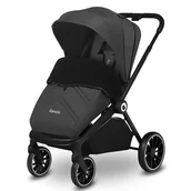Wózki dziecięce - Lionelo Mika 3w1 Grey Graphite - miniaturka - grafika 1