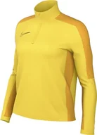 Koszulki i topy damskie - Nike Damski Drill Top W Nk Df Acd23 Dril Top, Tour Yellow/University Gold/Black, DR1354-719, XXL - miniaturka - grafika 1
