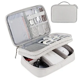 Torba na kable ORGANIZER PODRÓŻNY NA ŁADOWARKI USB AKCESORIA - Akcesoria podróżnicze - miniaturka - grafika 1