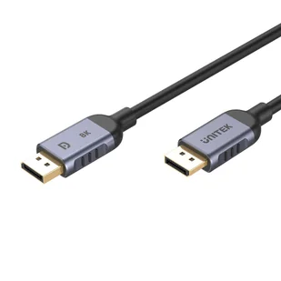 Unitek Kabel DisplayPort 1.4 8k 60hz, 4k 240hz, HD 2m - Kable - miniaturka - grafika 1