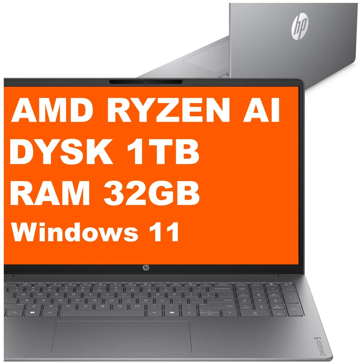 HP OmniBook 5 NGAI 16-cg0050wm / CQ1V0UA / Ryzen AI 5 430 / 32GB / 1TB / Radeon 840M / 16