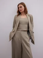 Marynarki i żakiety damskie - BGN Blezer w kolorze oliwkowym - miniaturka - grafika 1